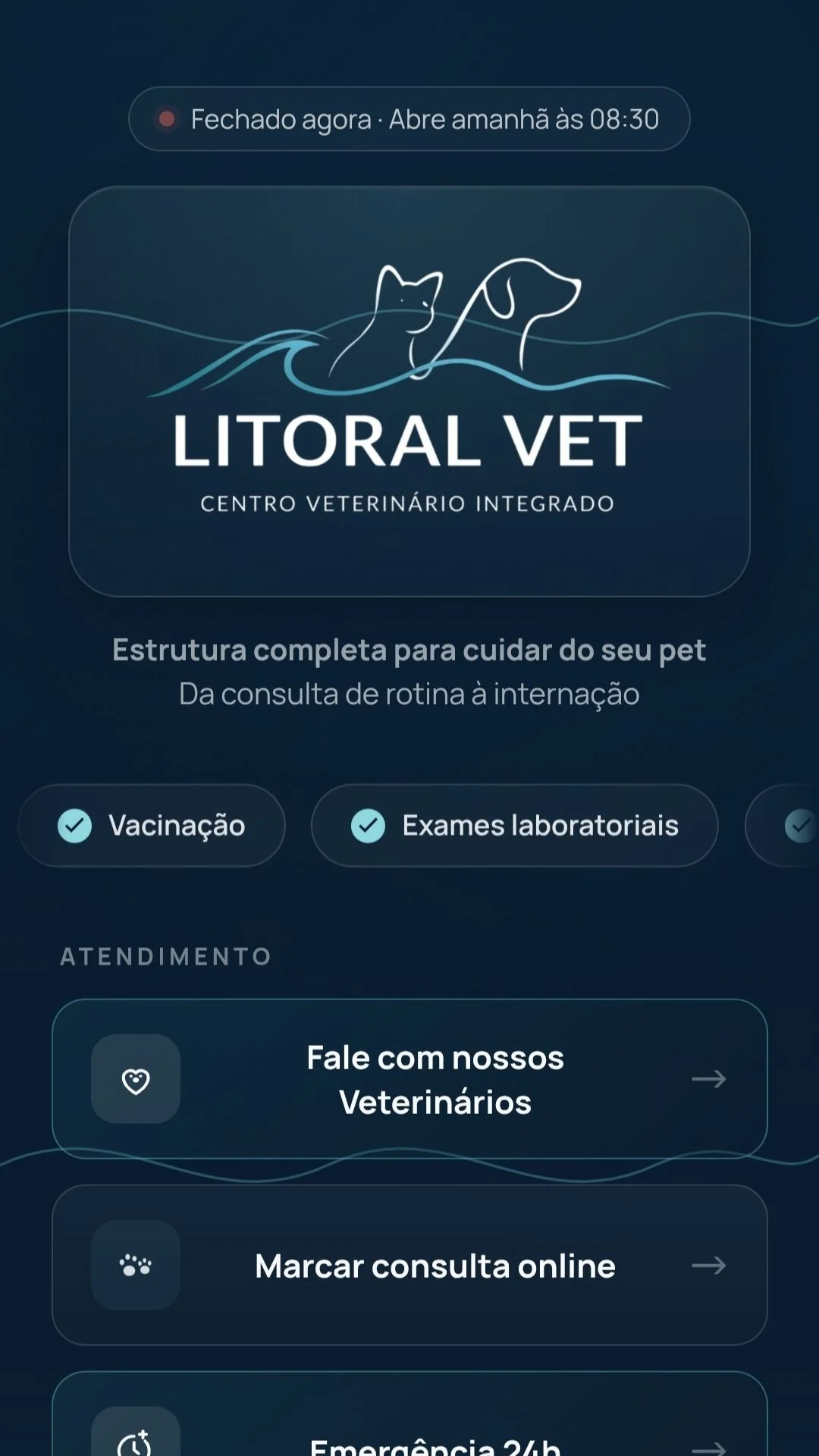 Bio site — Litoral Vet