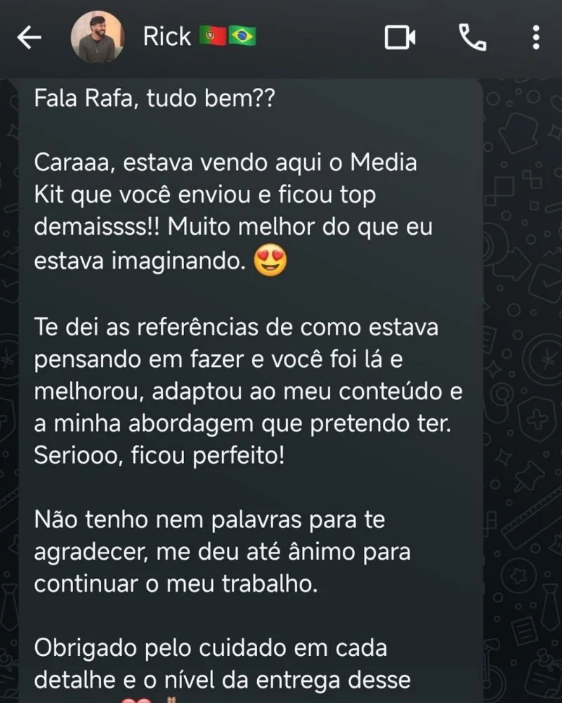Feedback do Rick Oliveira